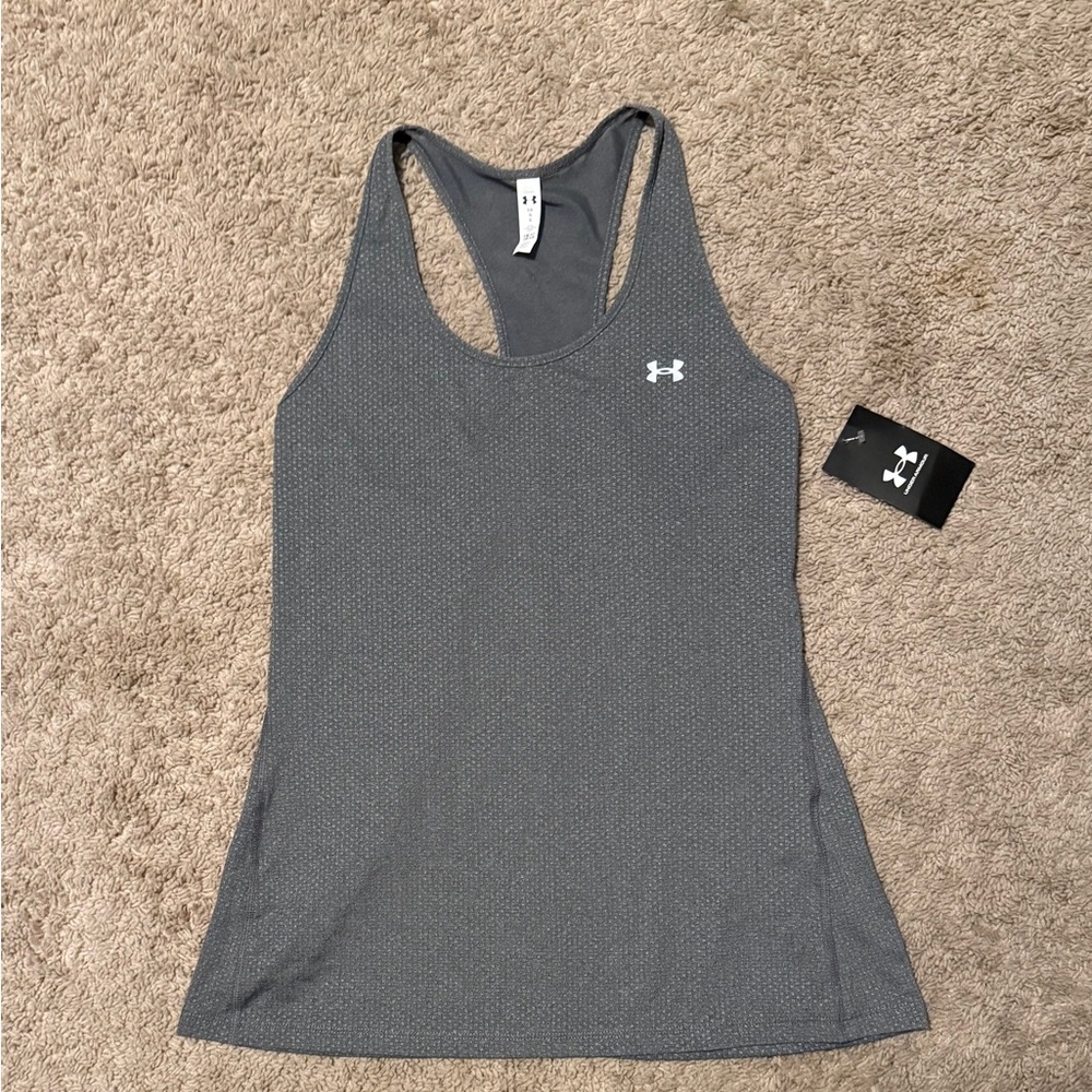 UNDER ARMOUR GREY TANK TOP NWT SIZE L